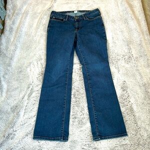 Eddie Bauer Women’s Curvy Boot cut jeans.